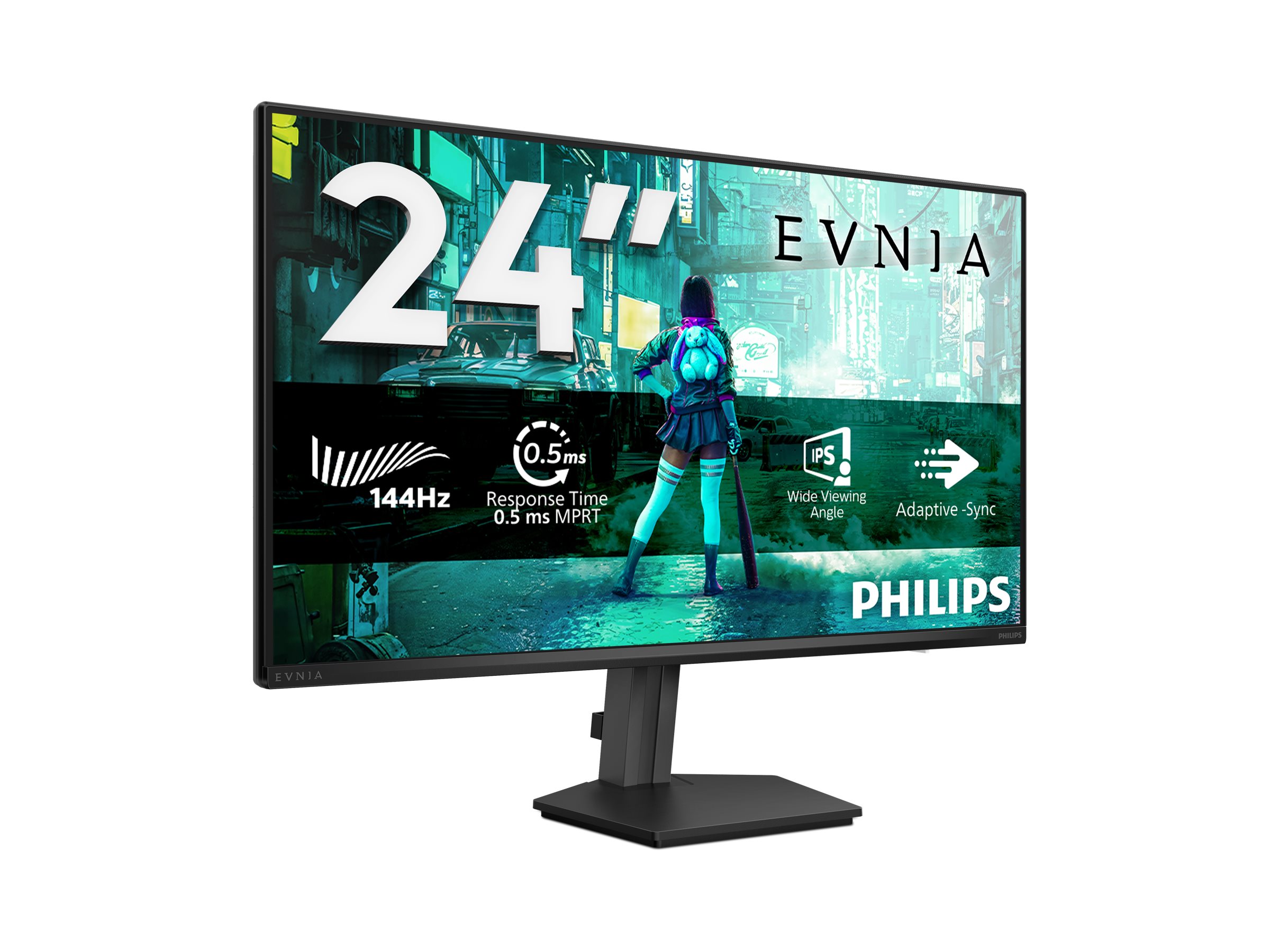 An image of Philips Evnia 3000 24M2N3200NF - LED monitor - Full HD (1080p) - 24" - HDR