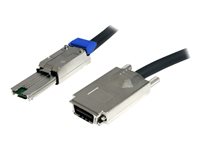 StarTech.com Serial Attached SCSI (SAS) eksternt kabel Sort 2m