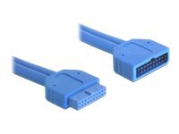 DeLOCK USB 3.0 USB forlængerkabel 45cm Blå