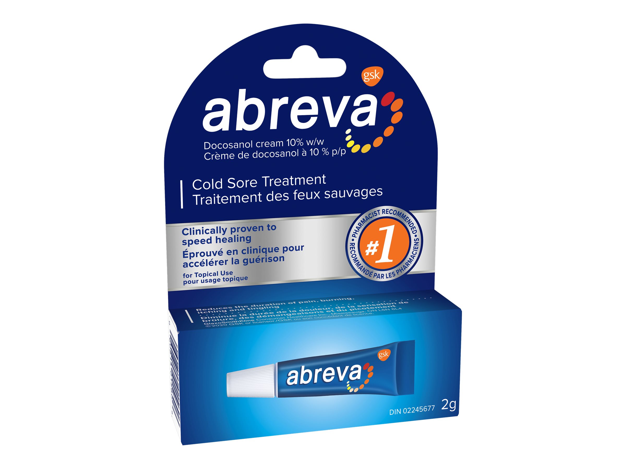 ABREVA COLD SORE TRMT 2G