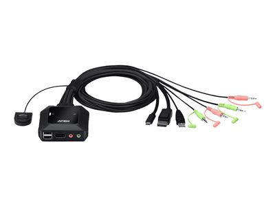 ATEN CS52DP Hybrid - KVM / audio / USB switch