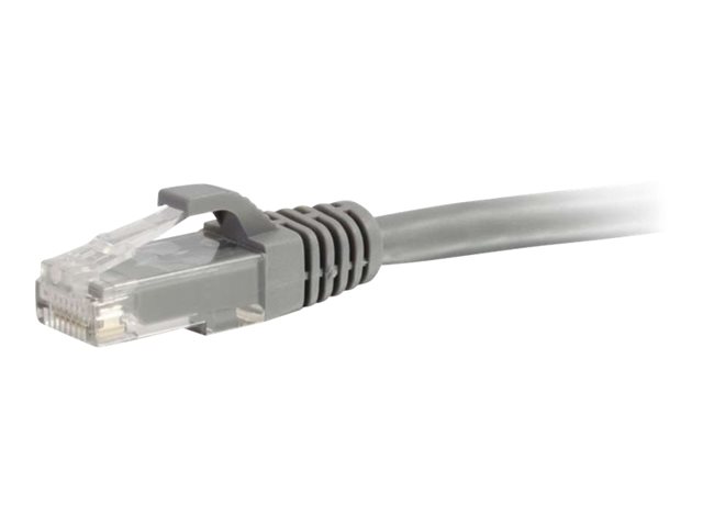C2G Cat6 Booted Unshielded (UTP) Network Patch Cable - patch kabel - 30 cm - šedá – foto 2