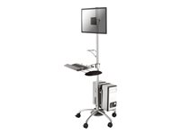NEOMOUNTS MOBILE WORKPLACE FLOOR STAND