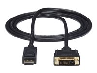 StarTech DisplayPort to DVI Cable - 6ft / 2m - 1920 x 1200 - M/M – DP to DVI Adapter Cable – Passive DisplayPort Monitor Cabl