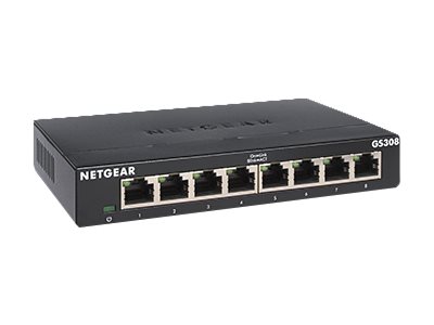 Image of NETGEAR GS308v3 - switch - 8 ports - unmanaged