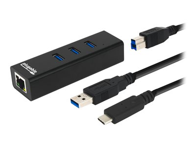 Plugable USB3-HUB3ME Network adapter USB 3.0 Gigabit Ether