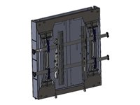 Chief Medium FUSION MSD1U mounting kit - for LCD display - black