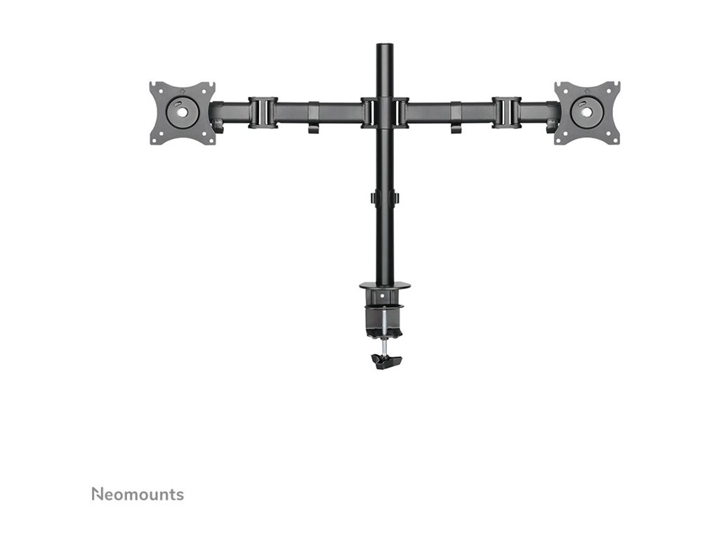 NEOMOUNTS Flat Desk Mount 2 screens Blk