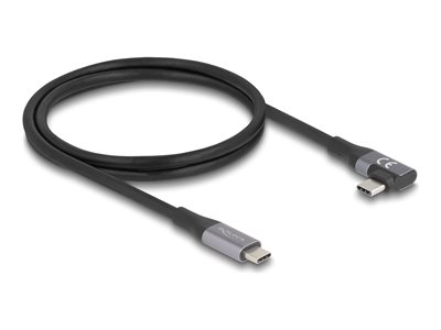 DELOCK USB-C 40 Gbps gewinkelt links/ rechts PD 3.1 Extended