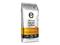 Ethical Bean Coffee - Sweet Espresso Medium Dark Roast - Whole Bean - 908g