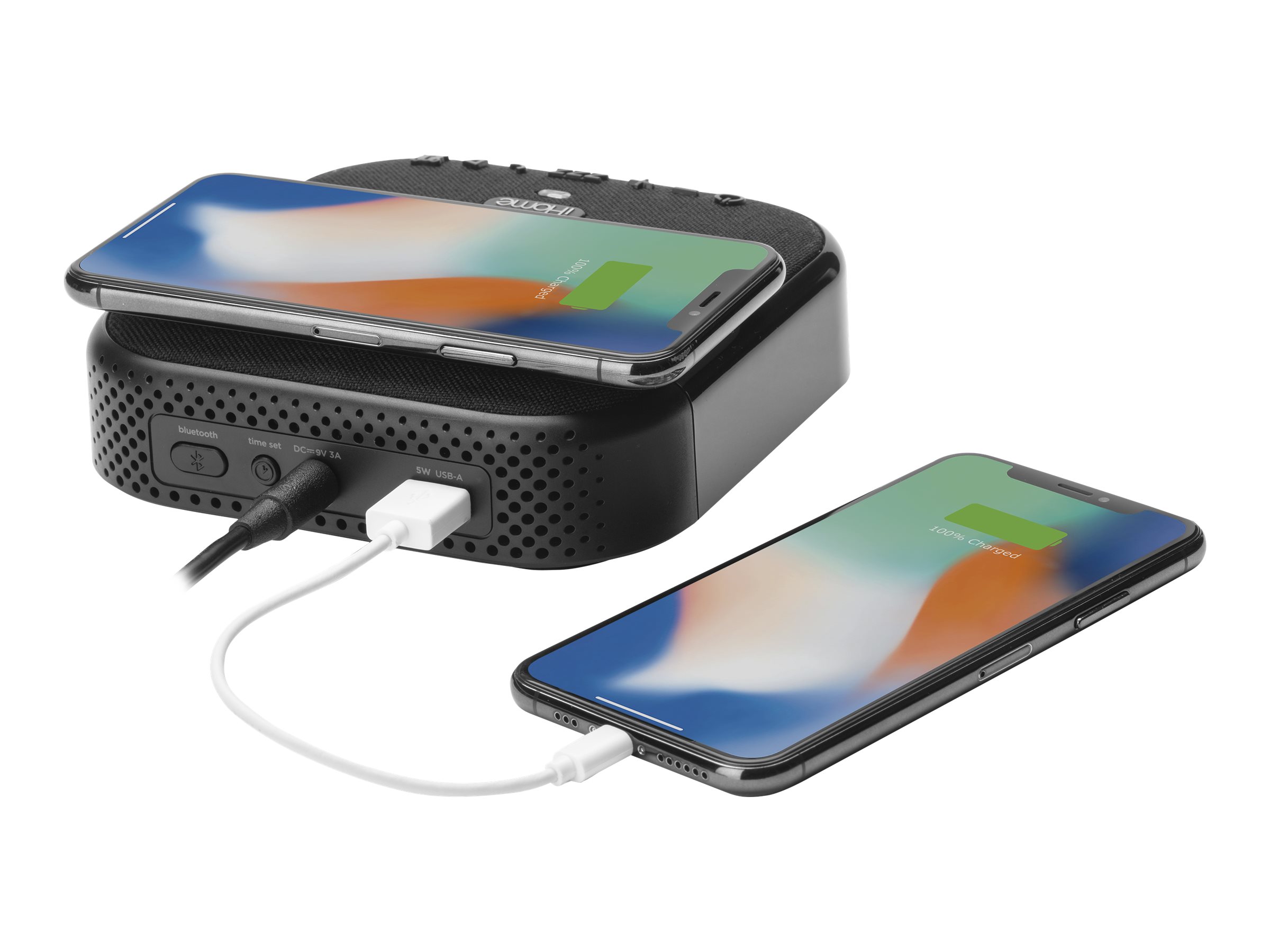 IHOME BLUETOOTH ALARM CLOCK IBTW22B