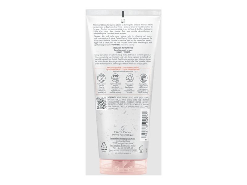 Eau Thermale Avene Make-up Removing Micellar Gel - 200ml