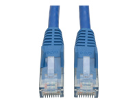Eaton Tripp Lite Series Cat6 Gigabit Snagless Molded (UTP) Ethernet Cable (RJ45 M/M), PoE, Blue, 2 ft. (0.61 m)