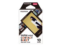 Fujifilm Instax Mini Contact Sheet Farvefilm til umiddelbar billedfremstilling (instant film) ISO 800