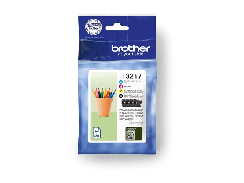 BROTHER Value Pack LC3217BK/C/M/Y
