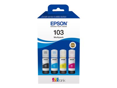 103 Multipack - 4-pack - black, cyan, magenta, yel