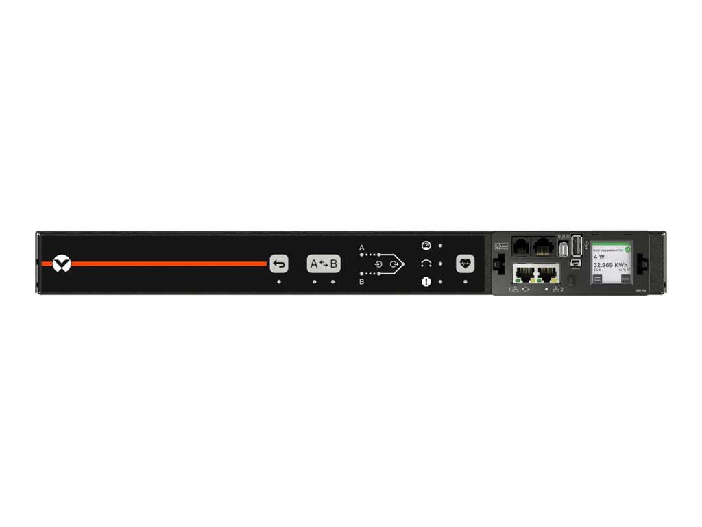 Geist Rack Transfer Switch Monitored Unit Level AU05M1R0-11PS63-3PS6PS6B411-D
