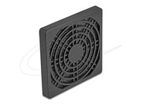 DeLOCK Ventilatorskærm 1-pack Sort
