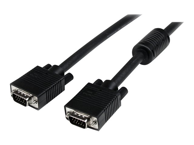 StarTech.com 6 ft Coax High Resolution Monitor VGA Video Cable - HD15 to HD15 M/M - 6ft HD15 to HD15 Cable (MXT101MMHQ)