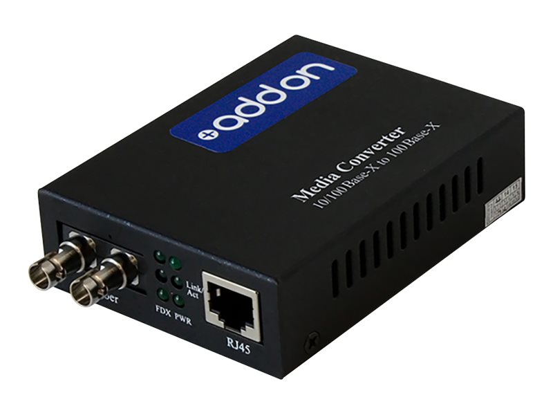 AddOn 1Gbs 1 RJ-45 to 1 ST Media Converter