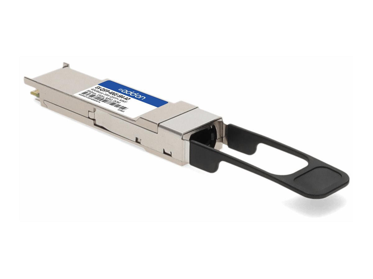 AddOn - QSFP+ transceiver module (equivalent to: Juniper Networks EX-QSFP-40GE-SR4)