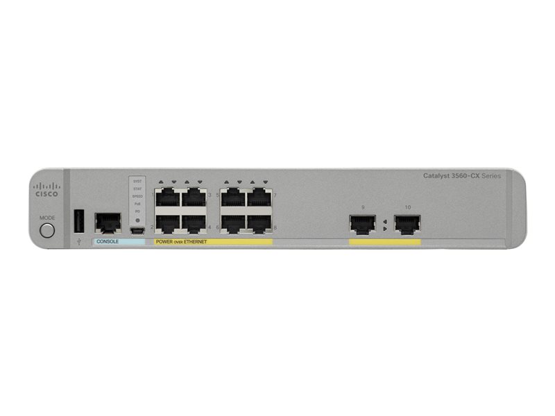 CISCO Catalyst 3560-CX PD PSE 8 Port PoE