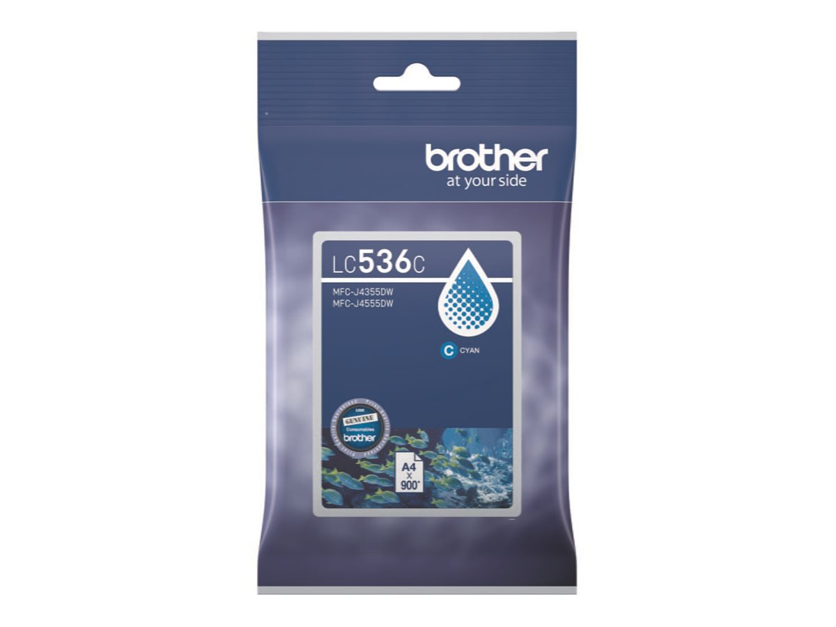 Brother LC536C, cyan, original, ink cartridge