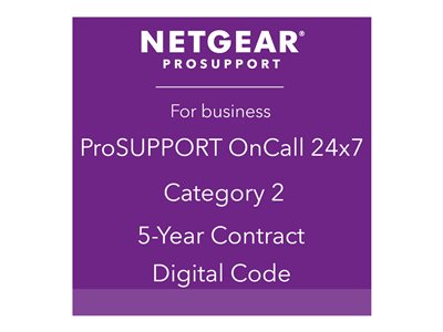 NETGEAR ProSupport OnCall 24x7 Category 2 Technical support phone consulting 5 years 2