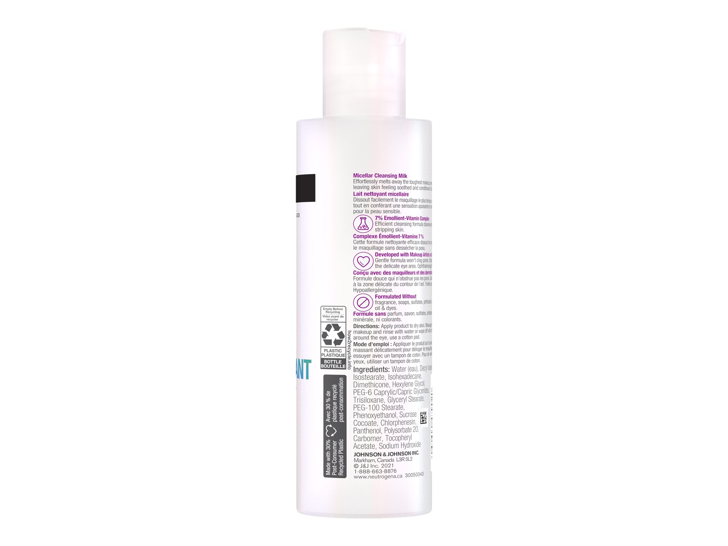 Neutrogena Makeup Melting Micellar Cleansing Milk - 198ml