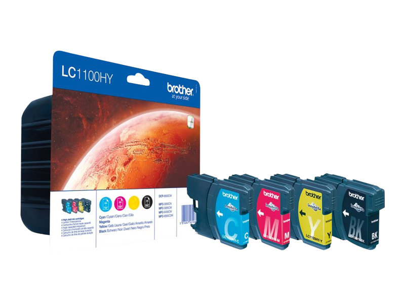 BROTHER PACK DE 4 CARTOUCHES D