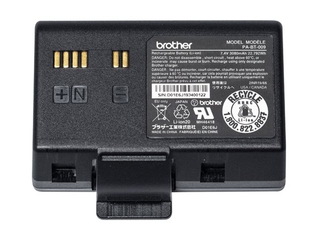 BROTHER PABT009 Rechargeable Li-ion batt