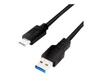 LogiLink USB 3.2 Gen 1 USB Type-C kabel 50cm Sort