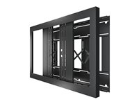 Chief Impact 75" On-Wall Kiosk Enclosure - Landscape - Black enclosure - landscape - for digital signage panel - black