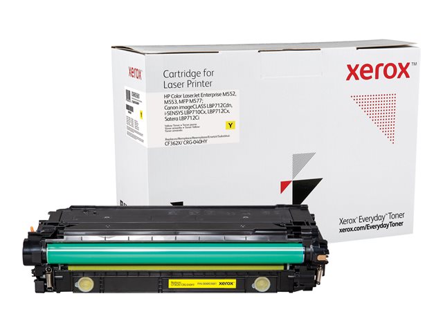 Image of Everyday - High Yield - yellow - compatible - toner cartridge (alternative for: Canon CRG-040HY, HP CF362X)