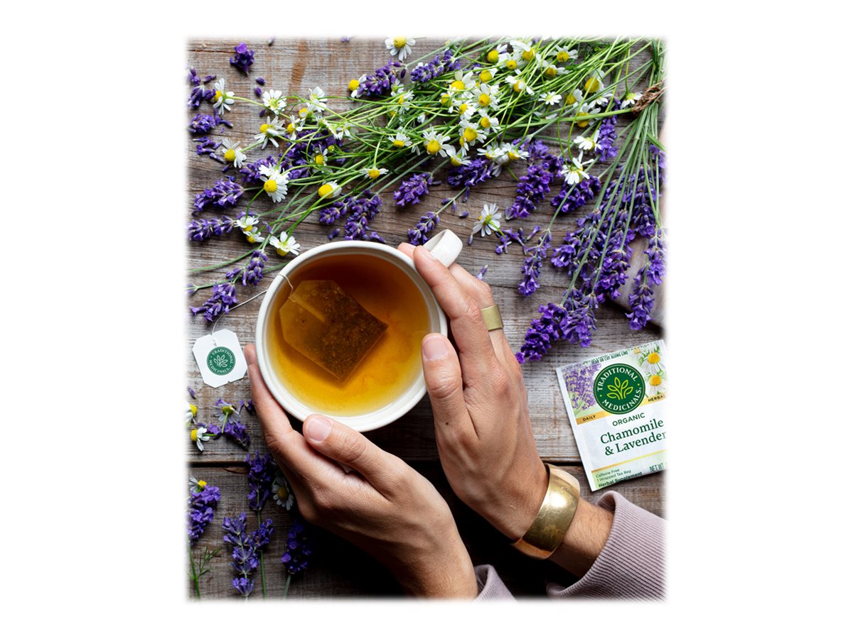 Traditional Medicinals Organic Tea - Chamomile and Lavender - 16's