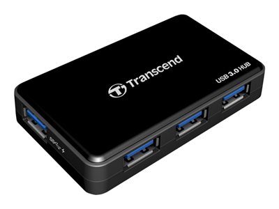 USB-HUB 4-Port Transcend USB3.0 HUB3K mit Netzteil - TS-HUB3K