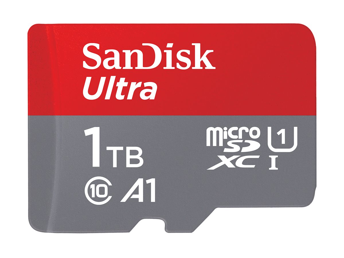 SanDisk Ultra - Flash memory card (microSDXC to SD adapter included)