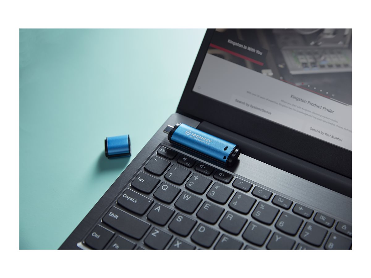 Kingston IronKey Vault Privacy 50C - Jednotka USB flash - 64 GB - kompatibilní s TAA – foto 7