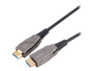 Active Optical DisplayPort 1.4 Cable, 8K HDR, In Wall Rated, 30 m (98 ft.)