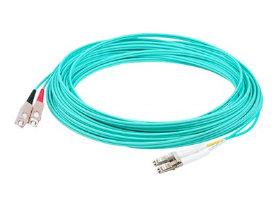 20M SC/LC M/M TAA OM4 AQUA PATCH CBL