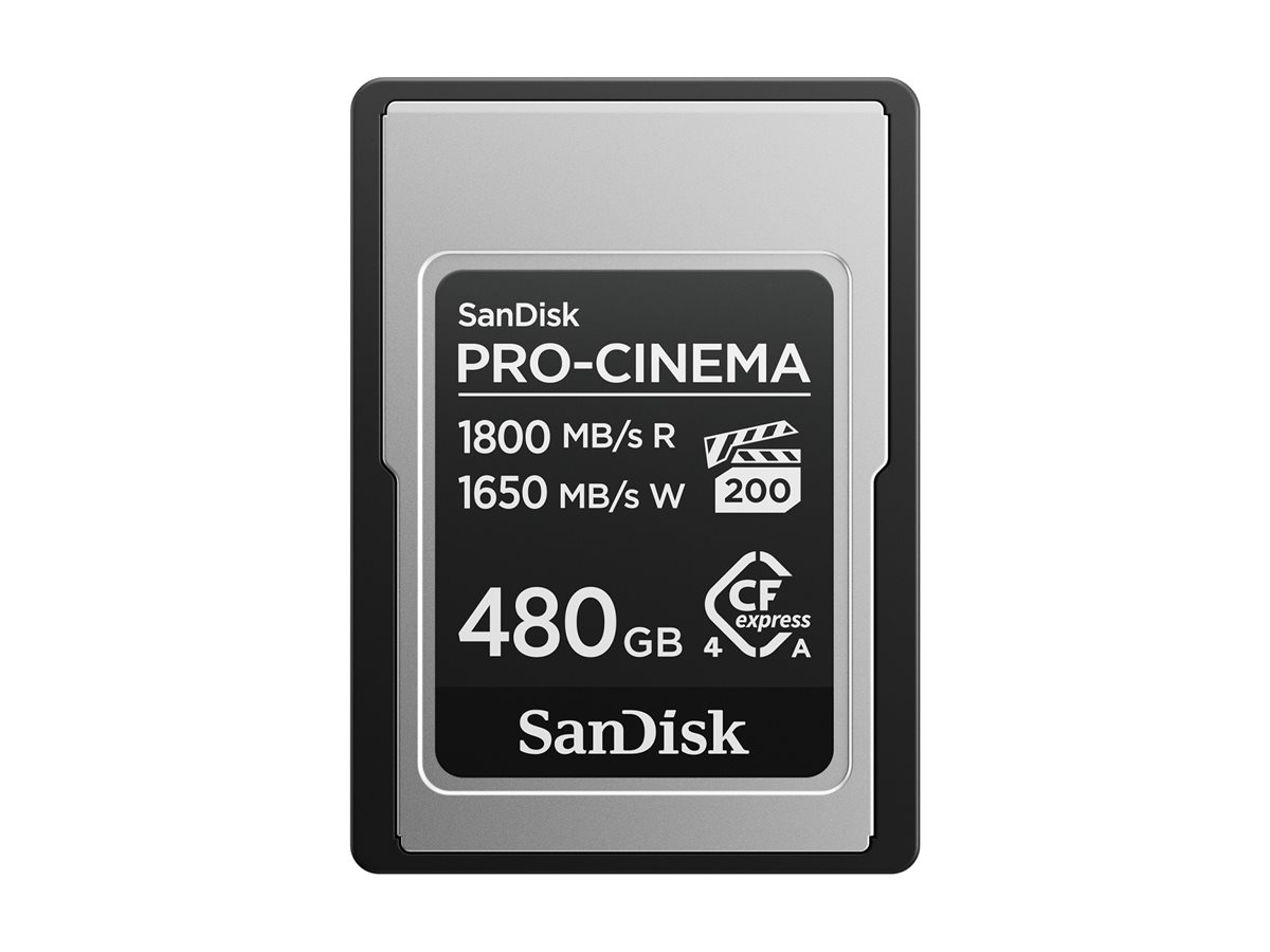 PRO-CINEMA CFexpress Type A Card 480GB