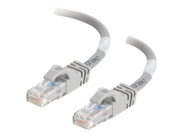Image of C2G Cat6 Booted Unshielded (UTP) Network Patch Cable - patch cable - 50 cm - grey