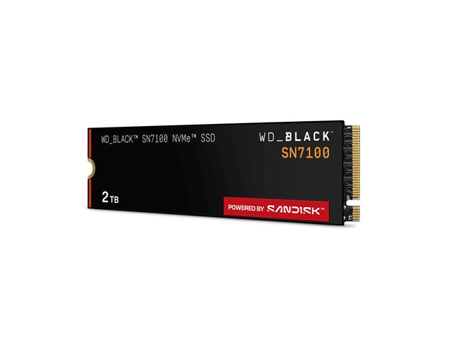 WD Black SN7100 NVMe SSD 2TB M.2 2280 WDS200T4X0E-00CJA0
