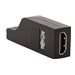 Tripp Lite USB C to HDMI Adapter Converter Vertical 4K HDMI, 4:4:4 M/F HDMI, Thunderbolt 3 Compatible, 3840 x 2160 4:4:4, Black