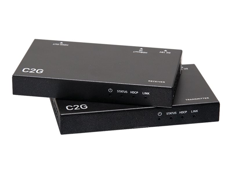 C2G HDMI HDBaseT Extender over Cat Box Transmitter to Box Receiver