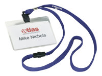 DURABLE Navneskilt Gennemsigtig