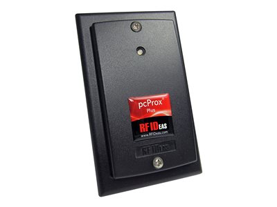 rf IDEAS WAVE ID Plus Keystroke HID iCLASS SE Black Surface Mount Reader