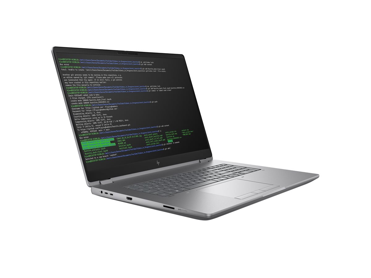 HP ZBook Fury G1i Mobile Workstation - AI PC, AI Workstation - 18" - Intel Core Ultra 7 - 255HX - 64 GB RAM - 2 TB SSD - česká/slovenská - s HP Wolf Pro Security Edition (1 rok) – foto 8
