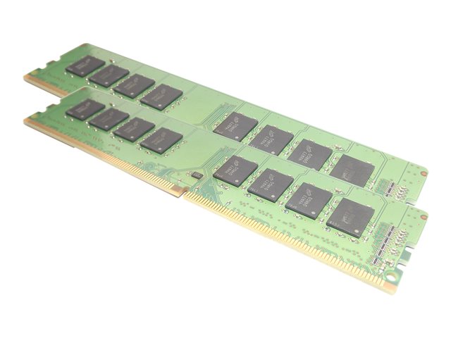 Image of Hyperam - DDR4 - kit - 16 GB: 2 x 8 GB - DIMM 288-pin - 2400 MHz / PC4-19200 - unbuffered