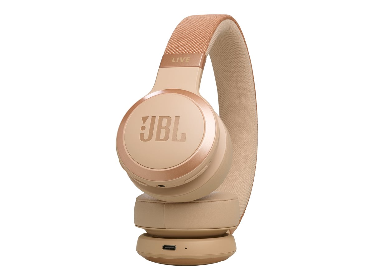 JBL LIVE 670NC Wireless Headphones - Sandstone - JBLLIVE670NCSATAM